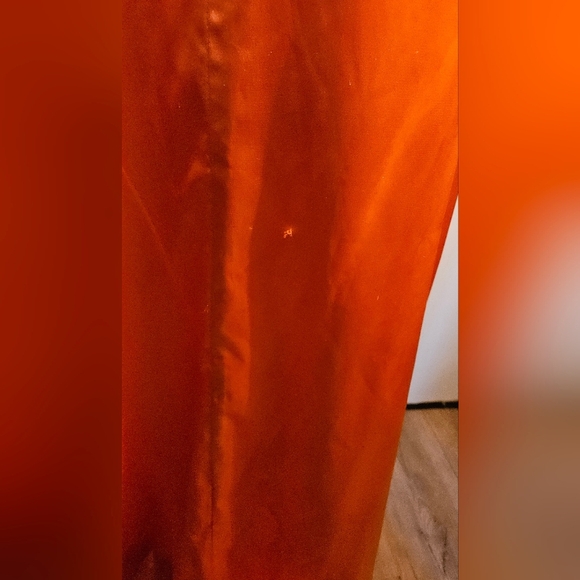 Source Unknown Vibrant Orange Prom Dress - Picture 5 of 6